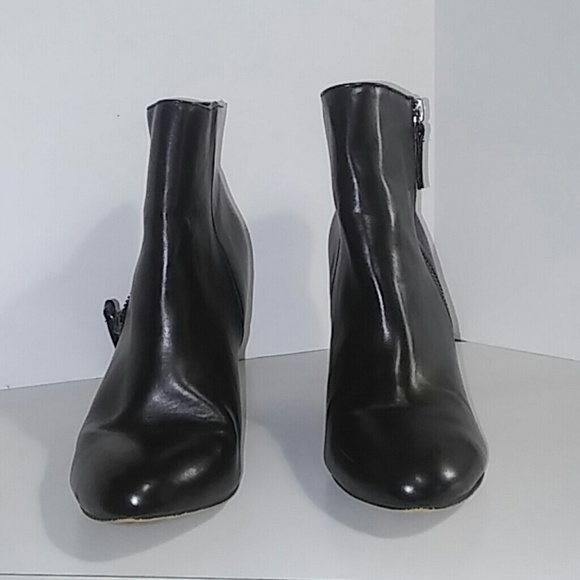 Ann Taylor Loft Booties black women's 8 - Picture 2 of 5